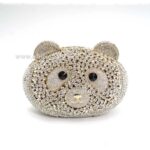 crystal clutch bag