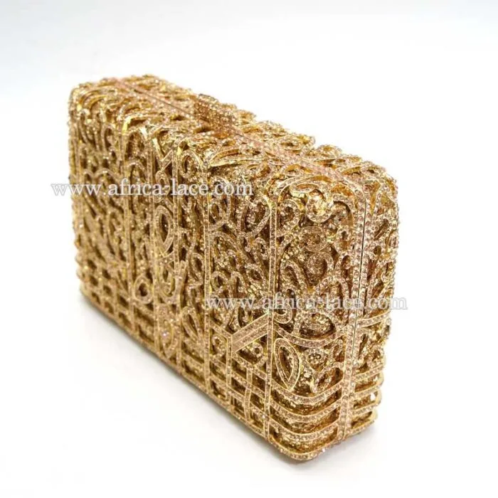 crystal clutch bag