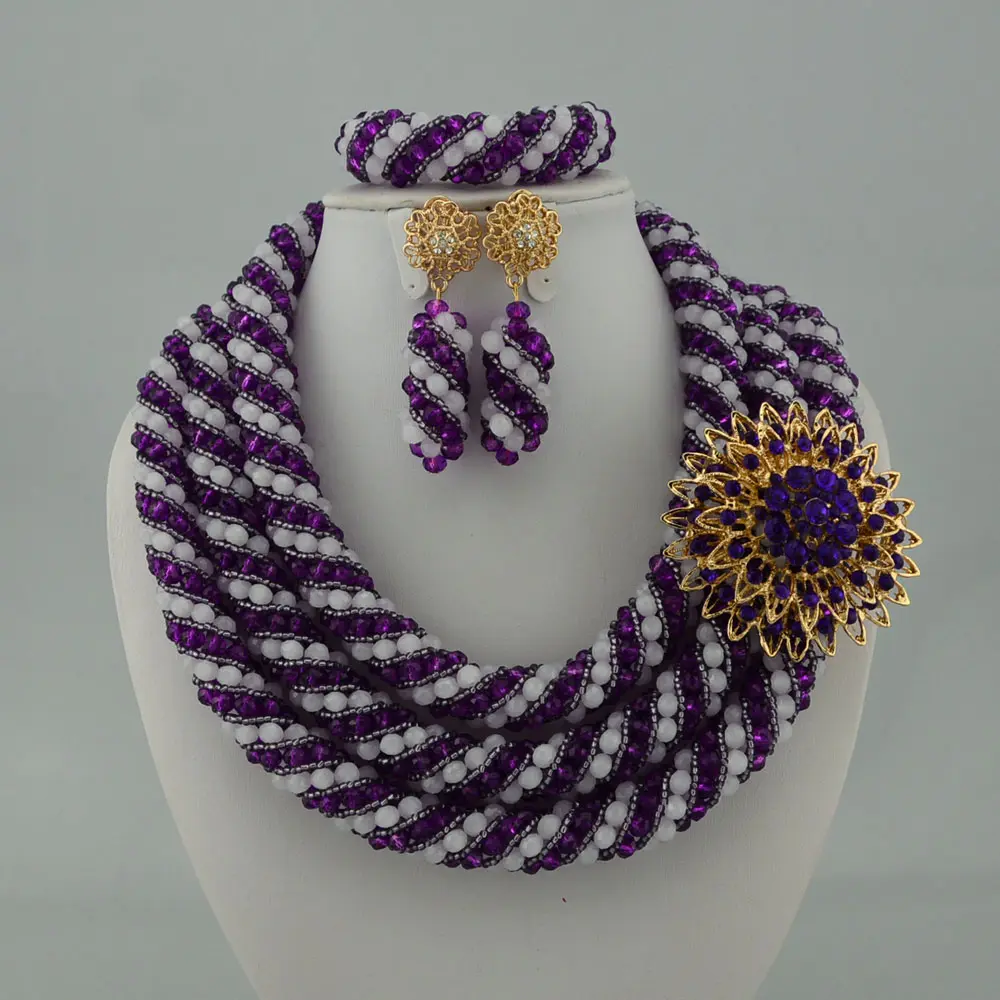 Traditional Jewelry Set African Beads Jewelry Set for Wedding