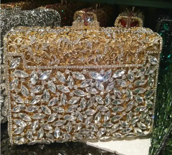 Rhinestone evening Clutch