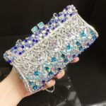 Luxury crystal evening purse, wedding bag CL205